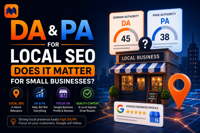 DA PA for Local SEO